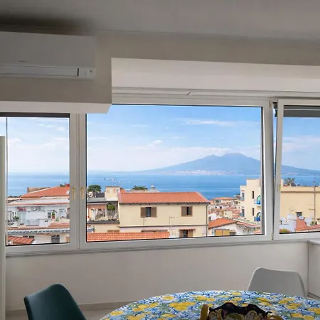 Panoramic Sea & Vesuvio View, Center, Costa Del Sole