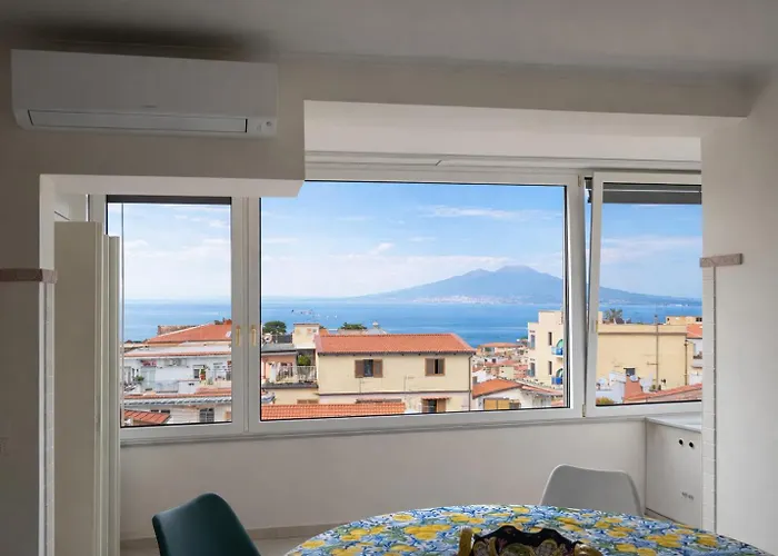 Panoramic Sea & Vesuvio View, Center, Costa Del Sole