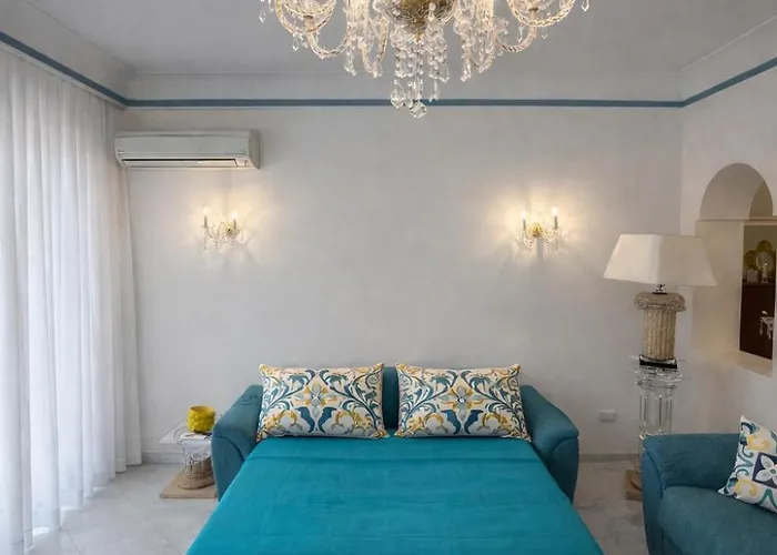 Panoramic Sea & Vesuvio View, Center, Costa Del Sole Daire Sorrento