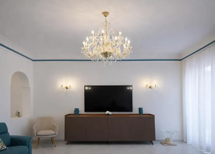 Panoramic Sea & Vesuvio View, Center, Costa Del Sole 公寓