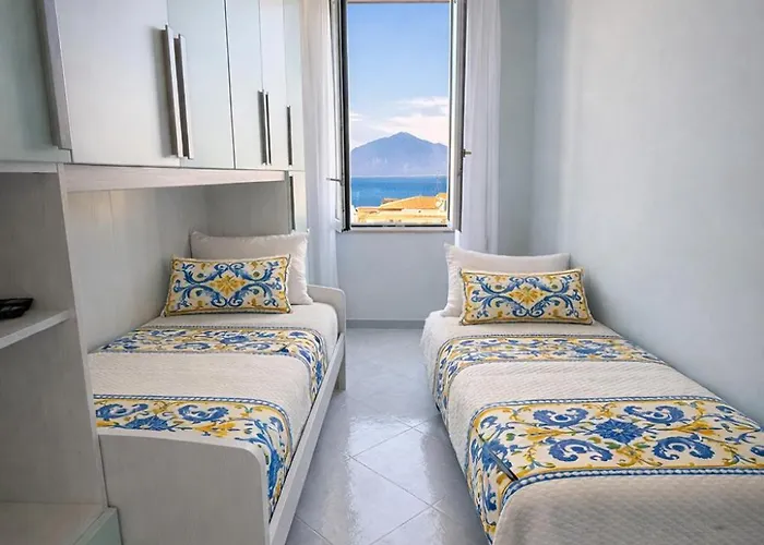 Panoramic Sea & Vesuvio View, Center, Costa Del Sole * 索伦托